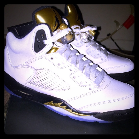 Air Jordan V Retro Metallic Gold Coin NEW IN BOX (2016) 🔥🔥🔥